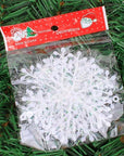 Glimmer Garlands | Glitter Snowflake Decorations 0
