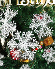 Glimmer Garlands | Glitter Snowflake Decorations 1