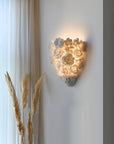 Glimora | Aesthetic Ceramic Flower Wall Lamp 1