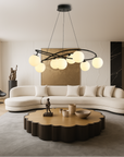 Glivyn | Modern Scandinavian Retro Black Chandeliers 1