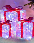 GlowBox – LED Gift Box Set for Christmas Decoration (3 Pieces) 10