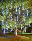 GlowCascade – Hanging LED Light Strings for Garden & Party 0