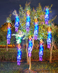 GlowCascade – Hanging LED Light Strings for Garden & Party 2