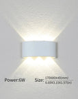 GlowVera | Sleek Versatile LED Wall Light for Indoor and Outdoor Use 1