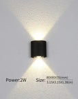 GlowVera | Sleek Versatile LED Wall Light for Indoor and Outdoor Use 4