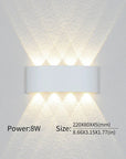GlowVera | Sleek Versatile LED Wall Light for Indoor and Outdoor Use 9