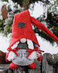 Gnome Charm | Cheerful Plush Christmas Decoration 3