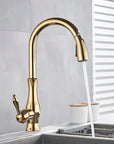 GoldenFlow - Stylish Gold Faucet 4