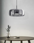 GoldenGlow - Retro Gold LED Pendant Lights in Glass 10