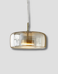 GoldenGlow - Retro Gold LED Pendant Lights in Glass 1