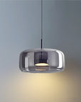 GoldenGlow - Retro Gold LED Pendant Lights in Glass 6