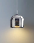 GoldenGlow - Retro Gold LED Pendant Lights in Glass 8