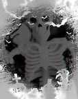 Gothic Skeleton Pumpkin Halloween Wreath for Door – Spooky Decor with Faux Pumpkins and Eerie Accents 4