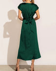 GracePurr - Elegant Midi Evening Dress 3