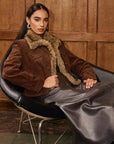 Gracelyn | Faux Fur Collar Corduroy Jacket 3