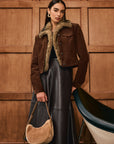 Gracelyn | Faux Fur Collar Corduroy Jacket 4