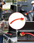 Grill Steam Cleaner Long Handle Brush 2
