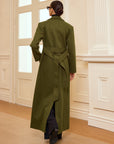 Guinevere | Double-Breasted Belted Long Coat 5