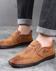 StrideComfort – Orthopedic Men's Shoes that Blend Style with All-Day Relief