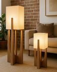Halior | Modern Japanese Style Wabi Sabi Floor Lamp 1