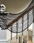 Halloween Fabric Black Polyester Hanging Decoration 0