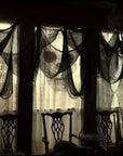 Halloween Fabric Black Polyester Hanging Decoration 4
