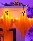 Halloween Lights Hanging Fabric Ghost Decorations 4