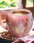 Handcrafted Mineral Crystal Mug – Insulated, Microwave Safe, 350-450 ml Capacity 5