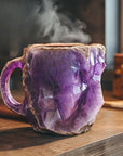 Handcrafted Mineral Crystal Mug – Insulated, Microwave Safe, 350-450 ml Capacity 6