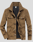 Havren | Corduroy Slim-Fit Jacket for Men with Streamlined Look 0