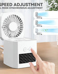 HeatMini | Desktop Electric Heater and Cooling Fan for Office Use 3