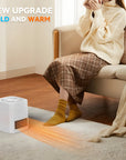 HeatMini | Desktop Electric Heater and Cooling Fan for Office Use 4