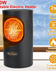 HeatWave | Compact Efficient 300W Portable Electric Heater 0