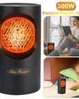 HeatWave | Compact Efficient 300W Portable Electric Heater 4
