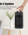 HeatZone | Compact Electric Space Heater for Quick Energy Heating 5