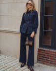 Heaven | Contrast Stitching Denim Jacket 3