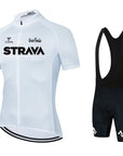 Herren Fahrradbekleidung Set Trikot und Bib-Shorts Atmungsaktiv Polyester-Spandex 2