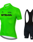 Herren Fahrradbekleidung Set Trikot und Bib-Shorts Atmungsaktiv Polyester-Spandex 4