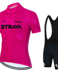 Herren Fahrradbekleidung Set Trikot und Bib-Shorts Atmungsaktiv Polyester-Spandex 6