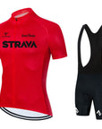 Herren Fahrradbekleidung Set Trikot und Bib-Shorts Atmungsaktiv Polyester-Spandex 8
