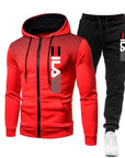 Herren Trainingsanzug Atmungsaktiv Schnell Trocknend Sportlich Elegant 0