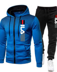 Herren Trainingsanzug Atmungsaktiv Schnell Trocknend Sportlich Elegant 3