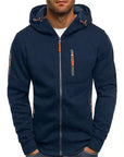 Herren Zip-Up Jacke mit Kapuze Sportlich Bequem Hochwertige Materialien 6