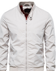 Herrenjacke Bomberjacke Stilvoll Bequem Vielseitig Weiches Material 0
