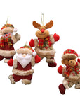 HolidaySpark – Set of 4 Shiny Christmas Ornaments 0