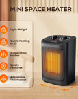 HomeWarm | Energy-Efficient Electric Space Heater for Bedroom Use 1