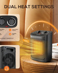 HomeWarm | Energy-Efficient Electric Space Heater for Bedroom Use 3