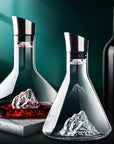 Iceberg Crystal | Elegant Handmade Lead-Free Wine Decanter 1500ml 2