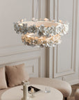 Illunor | Elegant Chandelier with Modern Touch of Ceramic Flowers 2