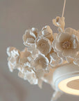 Illunor | Elegant Chandelier with Modern Touch of Ceramic Flowers 3